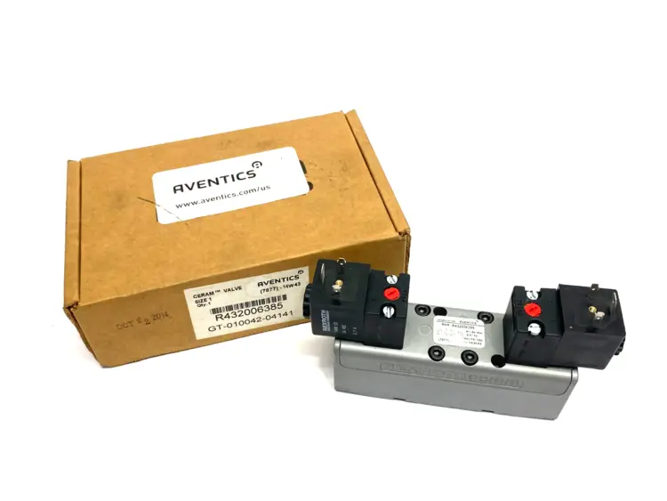 Used EMERSON REXROTH AVENTICS™ 5/3-DIRECTIONAL VALVE, SERIES CERAM™ GT-010042-04141 Valves/Fittings | Maverick Industrial Sales #1102403