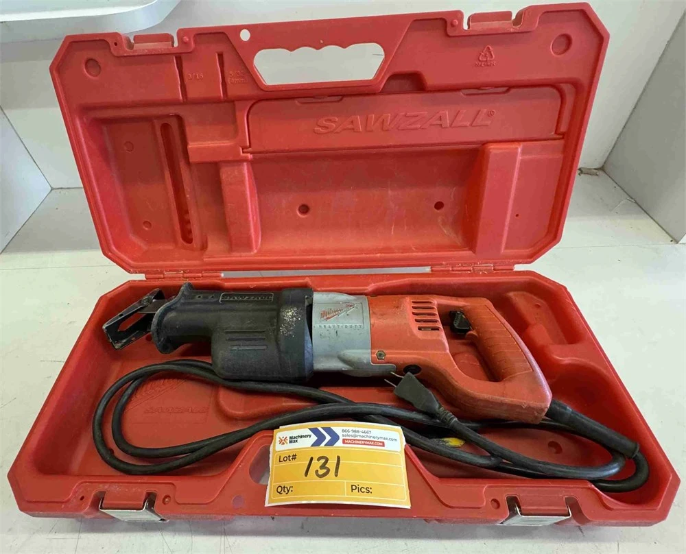 Used MILWAUKEE SAWZALL Air Tools, DC Electrical Tools & Accessories California US | MachineryMax #1393407