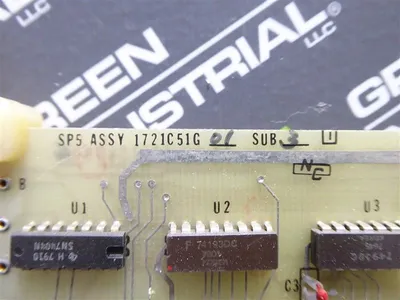 Westinghouse 5217D29 H01 Sub 01 Elevator Control Card 1721C51G01 Sub 3 Used