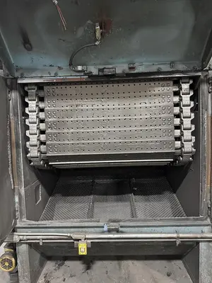 USED WHEELABRATOR 14 SUPER II TUMBLE BLAST FINISHING MACHINE