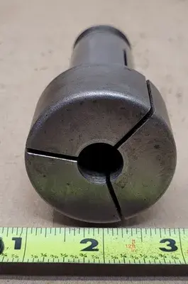 5C STEP COLLET, 2" HEAD DIAMETER, 1-1/8" HEAD THICKNESS, 5/8" PILOT HOLE, 4.5" OAL