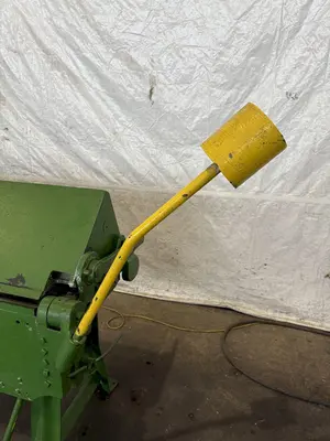 14 GAUGE X 8' CHICAGO DRIES & KRUMP MODEL 814 APRON HAND BRAKE. STOCK # 0238125