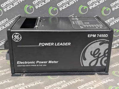 General Electric CPU1000-3E-M150 Power Leader Meter Base Module EPM 7450 Used