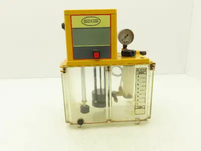 Shiuh Chern YMGP-301FW-T4-D Lubrication Oil Pump Oiler 4L Plastic Tank 110V