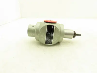 Right Angle Inline 1:1 Gearbox Low Torque Manual Power 10mm Shaft 40mm Fitting