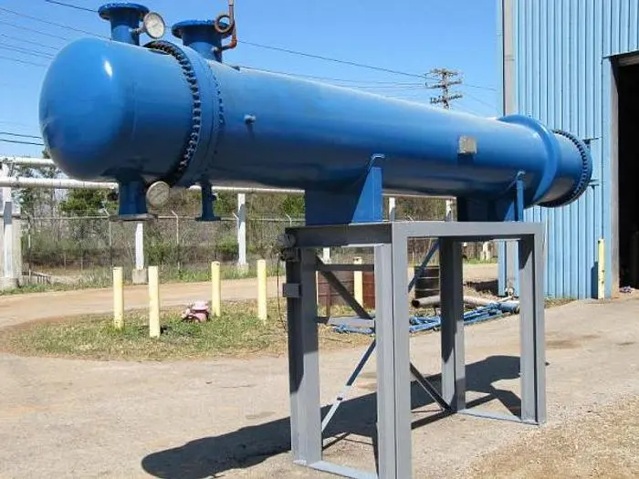 1360 Sq-Ft. T-316-L Shell & Tube Heat Exchanger