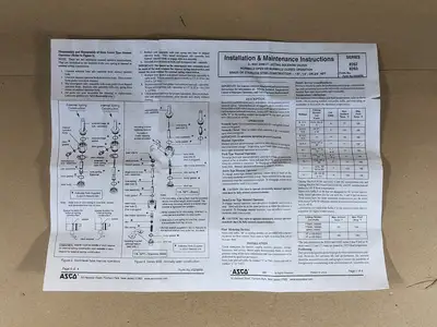 New | in-Stock ASCO HV2568791 Valves/Fittings British Columbia CA | Lenmark #255699