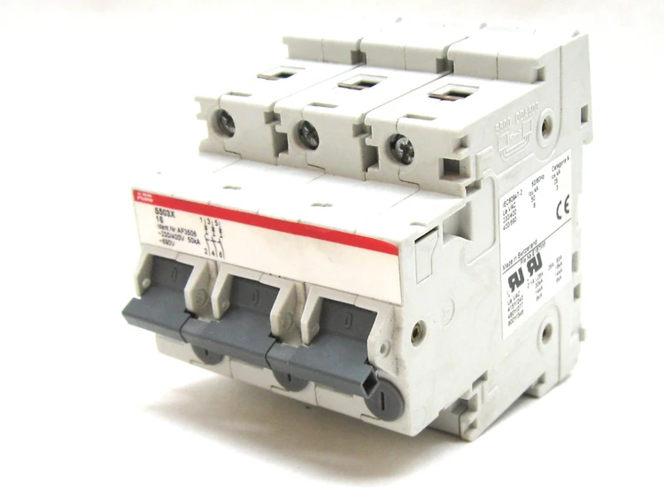 Used ABB S503X 16 Circuit Breakers Kentucky US | Industrial Parts R Us Inc. #355417