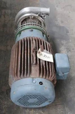 SPC8350  Pump 2x3x6 centrifugal pump, 20 hp, Stainless Steel Contact Parts