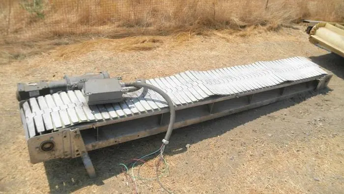 Conveyor, Belt, 12" x 8', S/st, Plastic Belt, 1 HP, #S741277