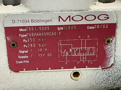 USED MOOG D661-5009