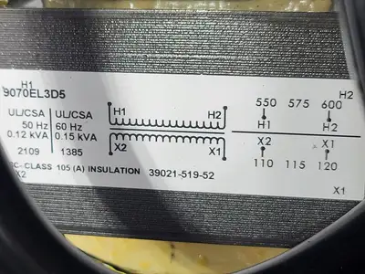 USED SQUARE D MODEL 6