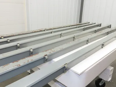 Square D LJ210 Oiltight Wireway 2.5"X2.5"X10' Section Lay-in Lot of 6