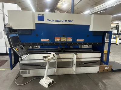 2007 TRUMPF TRUMABEND C120 BRAKES, PRESS, N/C & CNC | Machinery Resources International (1)
