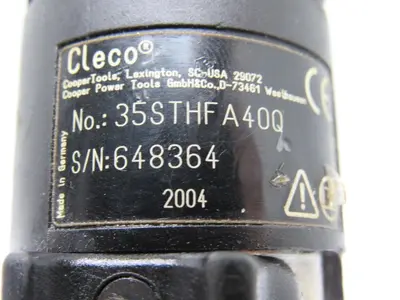 Cleco 35STHFA40Q In-Line Pulse Nutrunner 4000RPM 12-26 Ft-lbs.