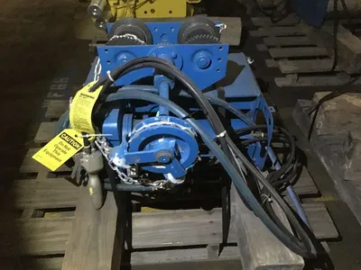 Shaw-Box 80L01050S33A Pneumatic Hoist 2000 lb Capacity 33 fpm Speed Used