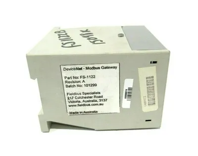 REPAIRED FIELDBUS SPECIALISTS FS-1122 DEVICE NET MODBUS GATEWAY FS1122B