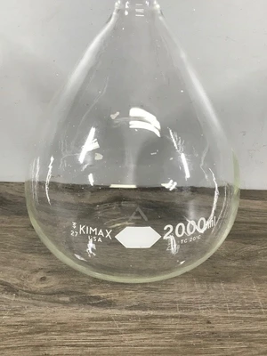 Globe Scientific Volumetric Flask - 27 Kimax USA 2000ml TC 20•C
