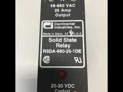USED CONTINENTAL INDUSTRIES RSDA-660-25-1DE