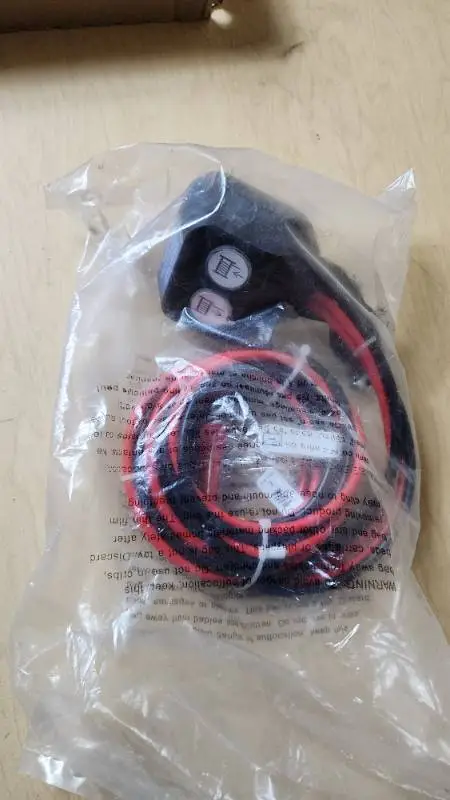 Warn Recovery Remote with Cables and Connectors