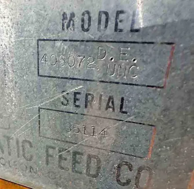 USED AUTOMATIC FEED 406072