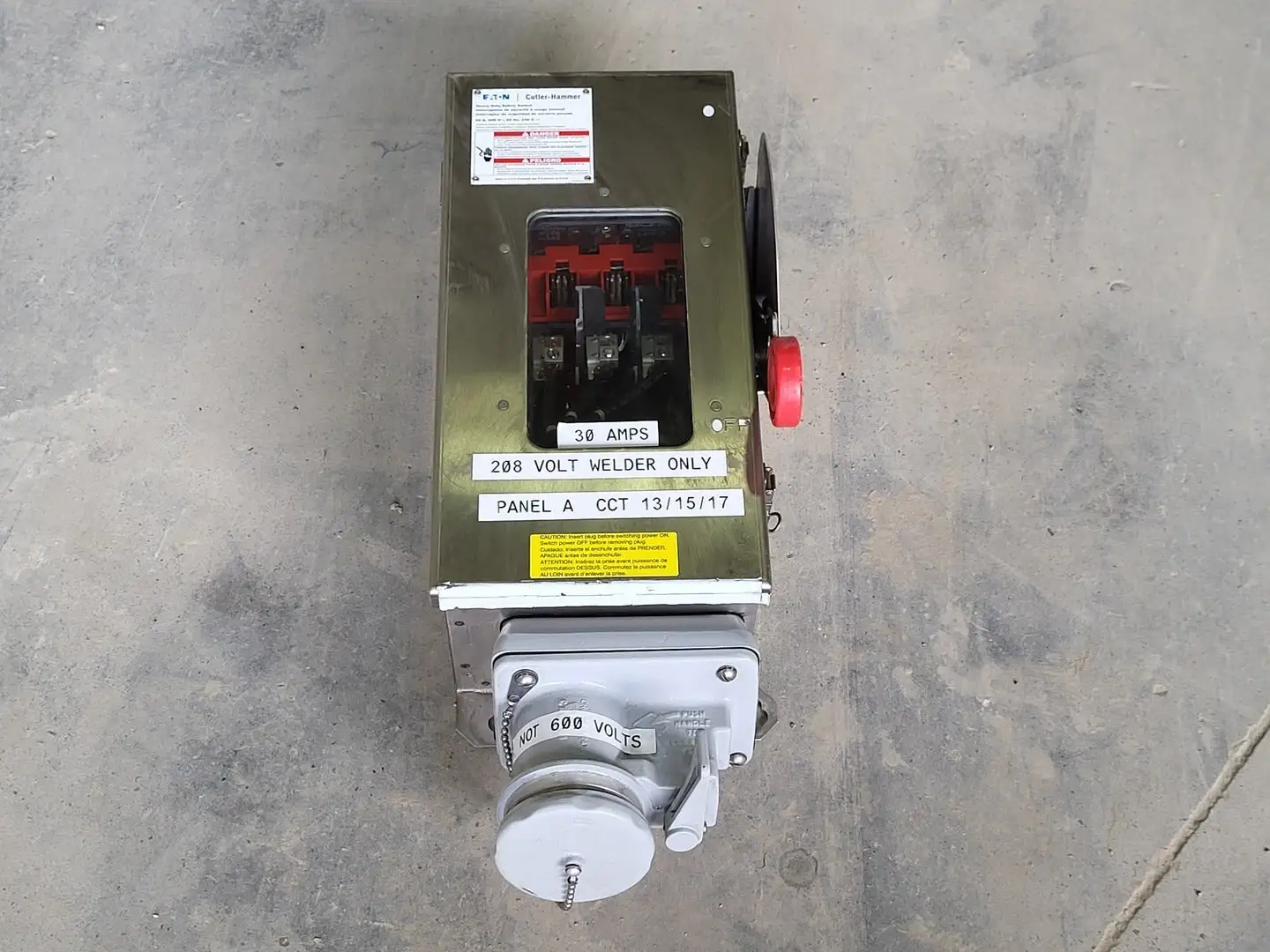 New | in-Stock 2007 EATON CUTLER-HAMMER 4HD362NFCHRW Switchgears British Columbia CA | Lenmark #239210