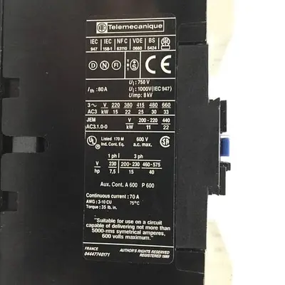 USED TELEMECANIQUE LP1D5011