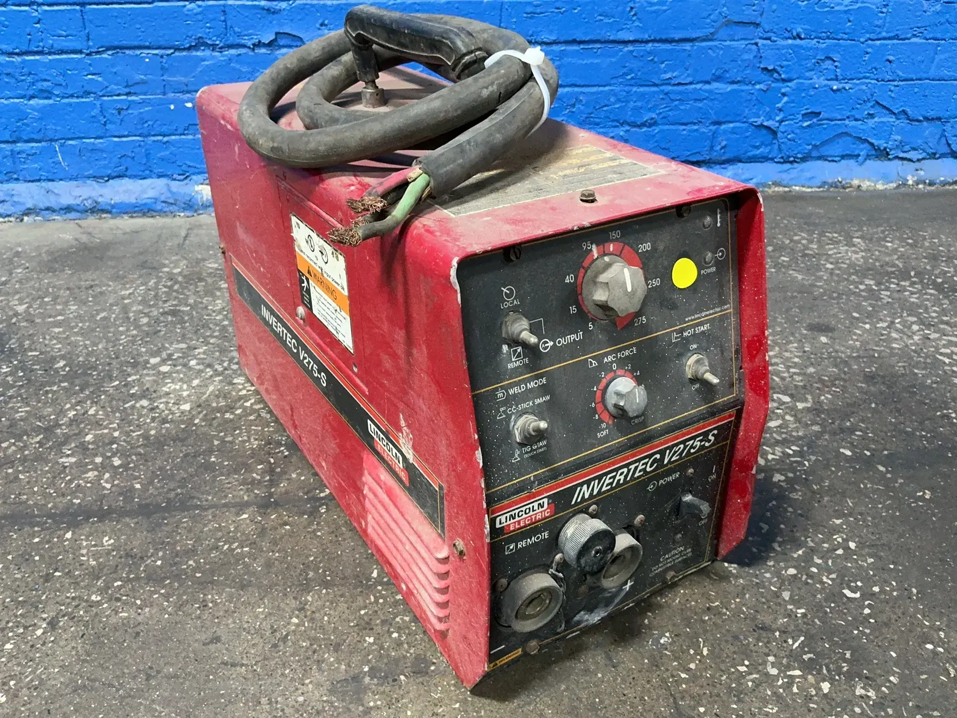 Used LINCOLN ELECTRIC INVERTEC V275S Tig Welders Ohio US | HGR 24 #1498568