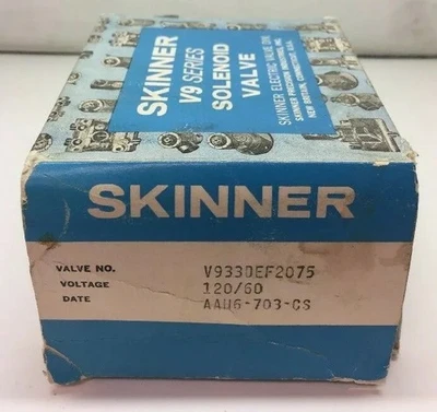 NEW SKINNER VALVE V933DEF2075