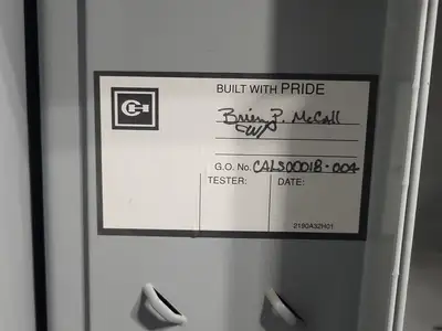 Low Voltage PDC / Switchgear Section, (1) 4000A, (5) 1200A Magnum DS Breakers, 600V 3PH