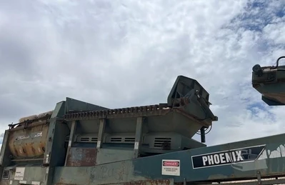 Used 2001 POWERSCREEN PHOENIX 1200 Trommel Screener California US | Mittry Construction #1386804