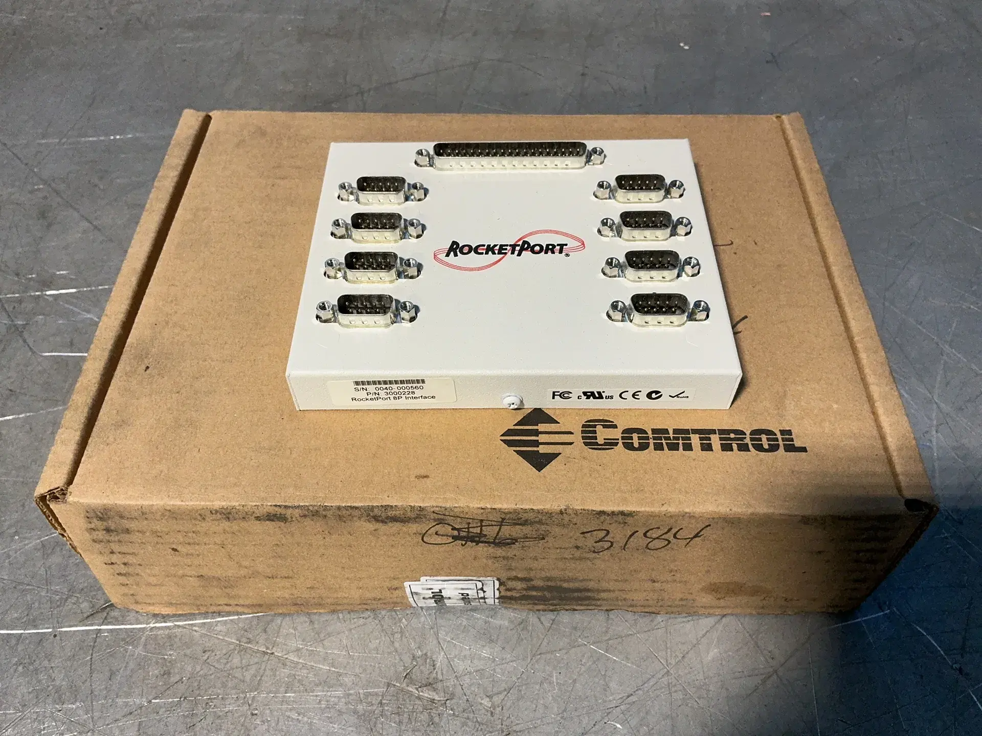 Used ROCKETPORT 3000228 Network Hubs Ohio US | HGR 24 #1345255