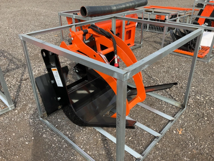 Used WOLVERINE TG42 RAW WOOD GRABBING SKID STEER ATTACHMENT Log Grapples Michigan US | Miedema Asset Management Group #1768763