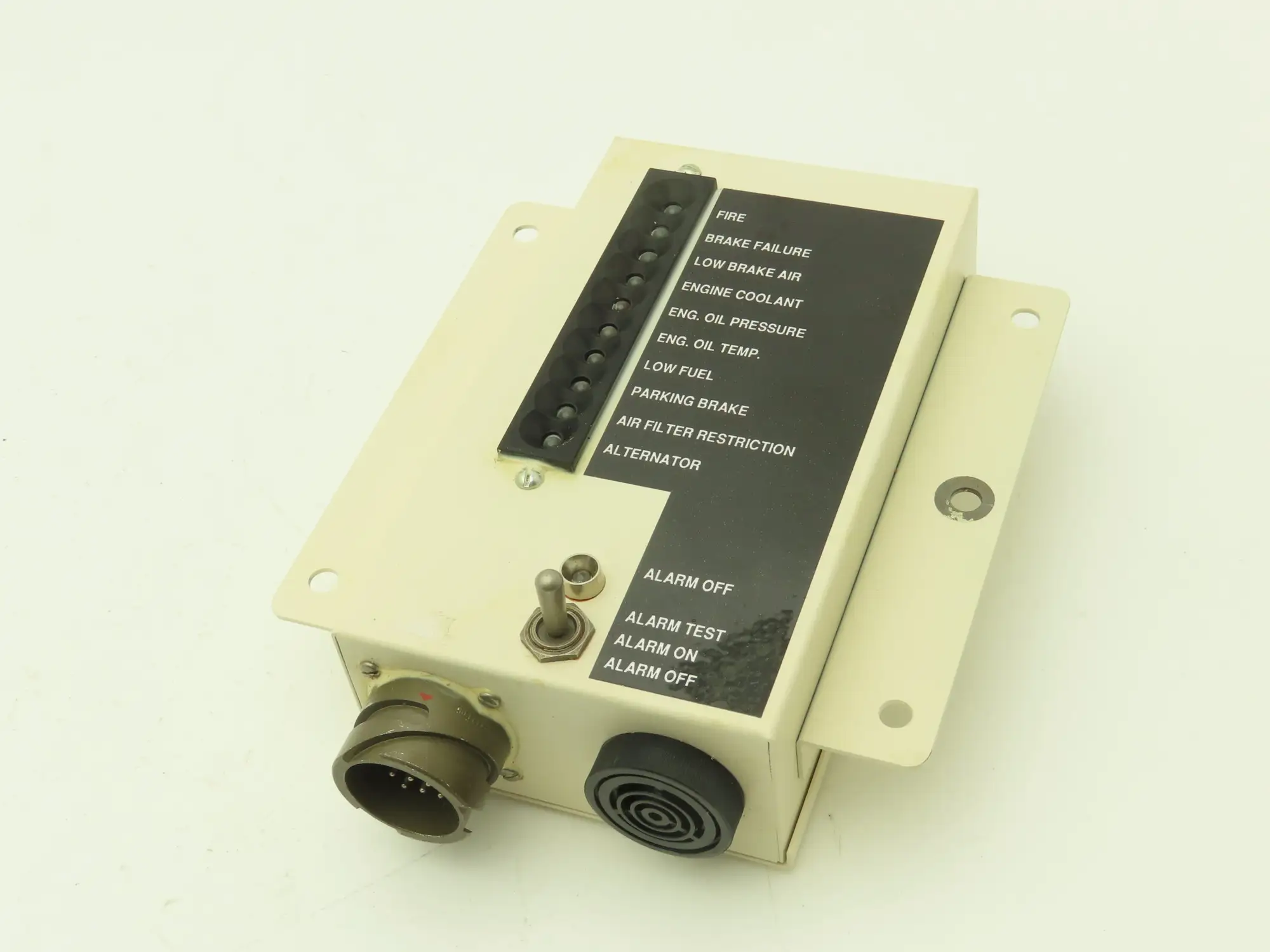 Eaton SX7EA5 Annunciator Lighted Indicator Panel W/Alarm On Off Test FSCM81640