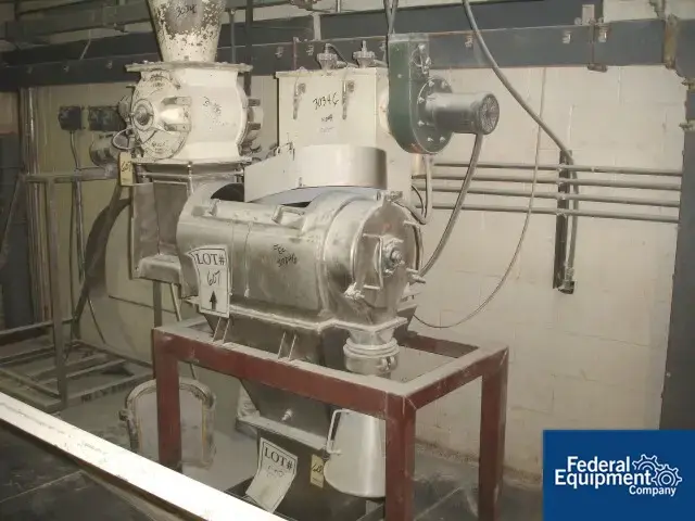Used Camcord 8" x 30" Camcord Centrifugal Sifter, S/S Circular Screeners Ohio US | Federal Equipment Company #131349