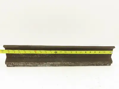 Press Brake Gooseneck Punch Die 21-9/16" Long 90° V 3/8" Finger 3-3/4" H