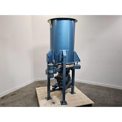 Used Carolina Conveying 1" Volumetric Screw Auger Feeder with Bin Activator