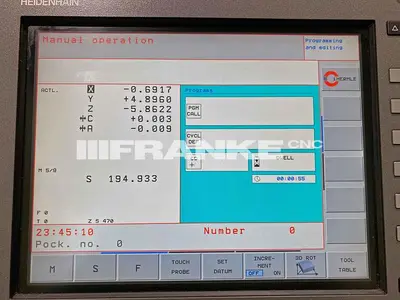 Used 2003 HERMLE C800U Vertical Machining Centers (5-Axis or More) US | FRANKE CNC, LLC #1371027