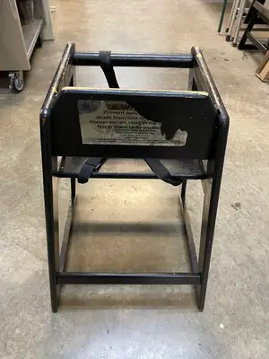 Used Falcon Restaurant Supply Used Kids Wooden Restaurant Stackable High Chair Restaurant Front of House Furnishings Illinois US | Falcon Restaurant Supply #1376205