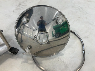 Used SPIKE BREWING CF30 CONICAL FERMENTER/UNITANK WITH INSULATED CONICAL JACKET Brewing Equipment Michigan US | Miedema Asset Management Group #1580154