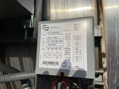 Gaston County 304 stainless steel autoclave. 6′ diameter X 7′ long.