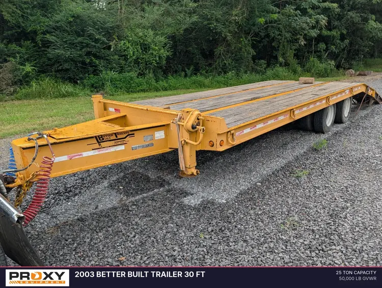 Used 2003 BETTER BUILT TRAILER 30 FT Flatbed Trailers Alabama US | Proxy Equipment #1378413