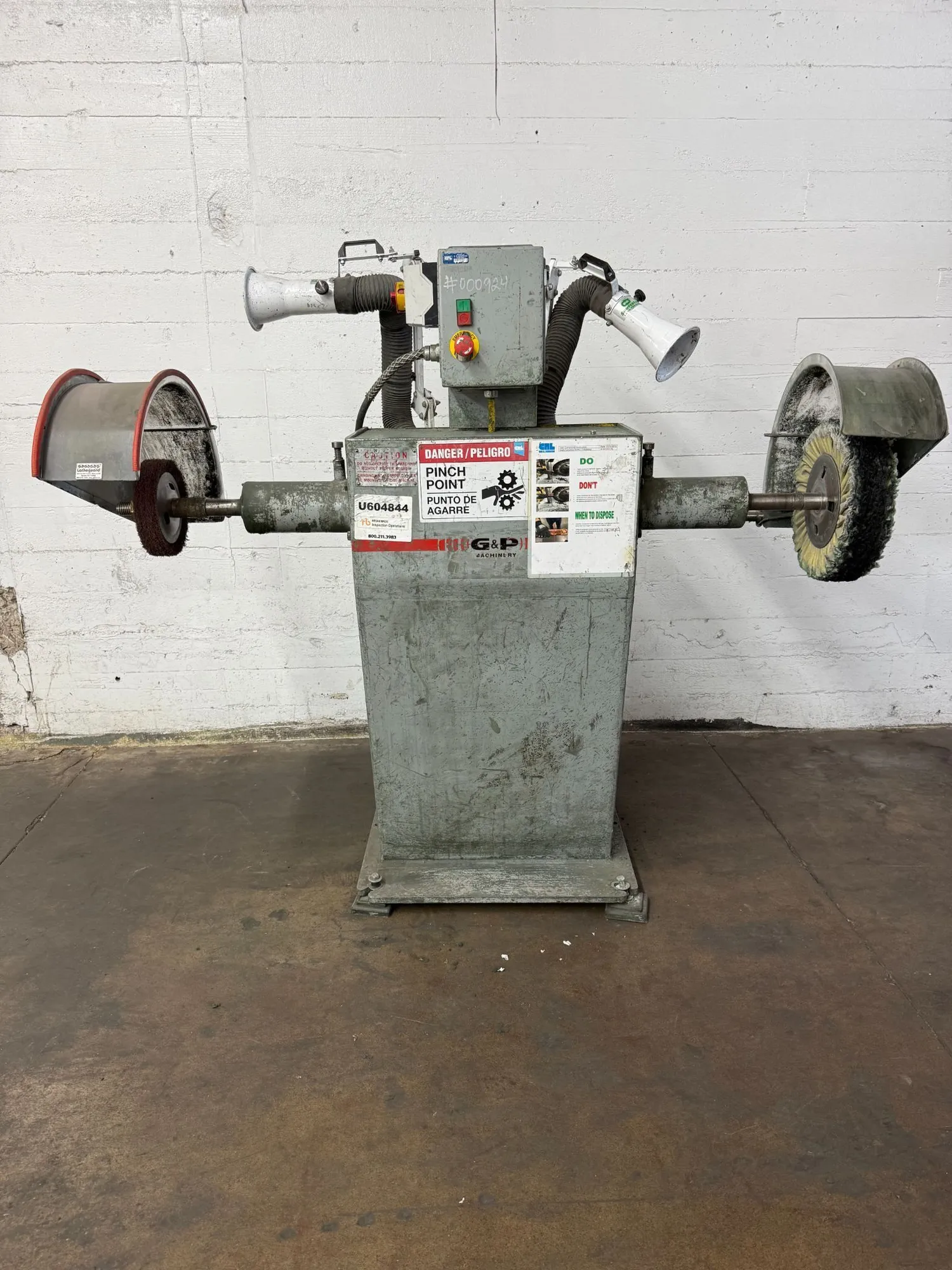 USED G&P BUFFING MACHINE