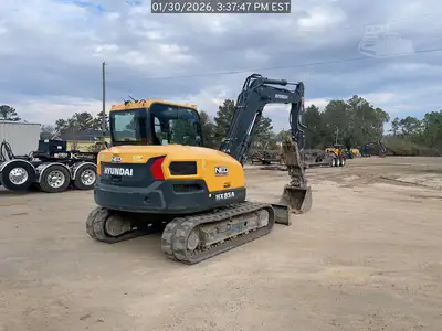 Used 2024 HYUNDAI HX85A Crawler Excavators South Carolina US | National Equipment Dealers #1422352