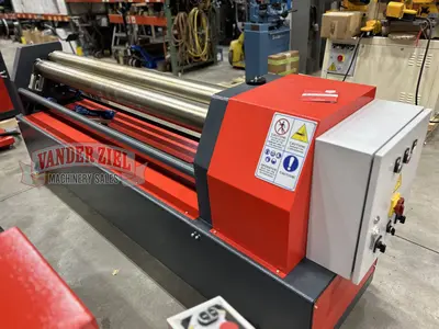 Akyapak ASM140-12/5.0 (4' x 1/4") 3 Roll Plate Bending Roll - NEW
