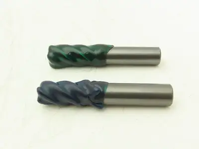 Garr 27751 VRX Carbide Endmill 1/2”x3" "Regrind" 4-Flute Lot of 2 *Read*