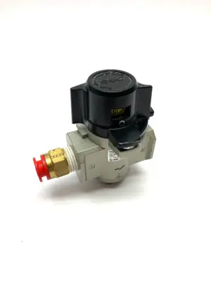 VHS30-N03-BZ | SMC  3-Port Lock-Out Valve 3/8" NPT - Used