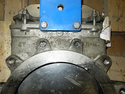 12" 150# Orbinox Knife Gate Valve Air Operated