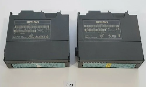 Used Siemens 6ES7 322-1BH01-0AA0 & 6ES7 322-1BF01-0AA0 PLC Processors Indiana US | J&J Industrial Supply #540399