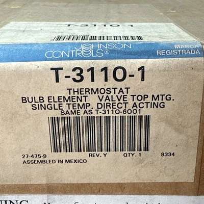 NEW Johnson Controls T-3110-1